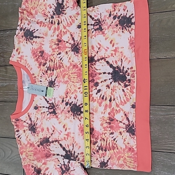 Ideology Tie Dye Elbow Sleeve Crew Neck Top Size XL - Picture 8 of 11